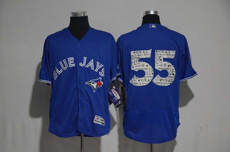 Toronto Blue Jays #55 Russell Martin Blue 2017 Spring Training Flexbase Collection Stitched Jersey,We sell and wholesale Toronto Blue Jays #55 Russell Martin Blue 2017 Spring Training Flexbase Collection Stitched Jersey on line form chian!